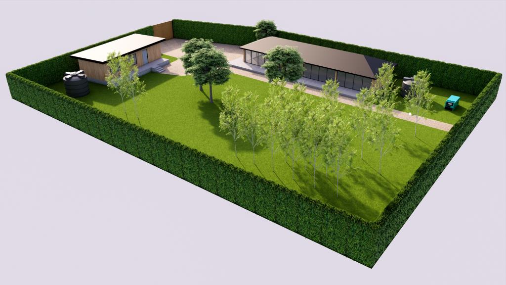 Lot: 105 - 0.69 ACRES OF WOODLAND WITH APPROVED LAWFUL DEVELOPMENT CERTIFICATE - 3D Artist Impression